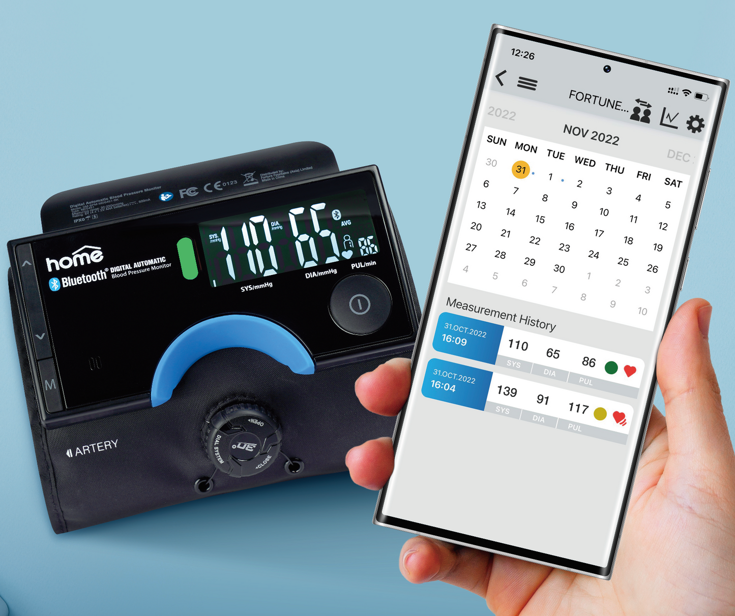 Digital Automatic Blood Pressure Monitor