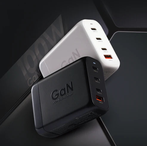 100W GaN USB 4-Port Fast Charger